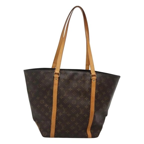 LOUIS VUITTON Monogram Sac Shopping Tote Bag - Picture 1 of 14